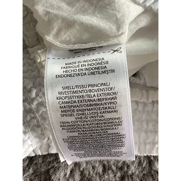 Polo Ralph Lauren Girls Seersucker Tiered Layered Mini Skirt Summer White Size 6 - Picture 7 of 9